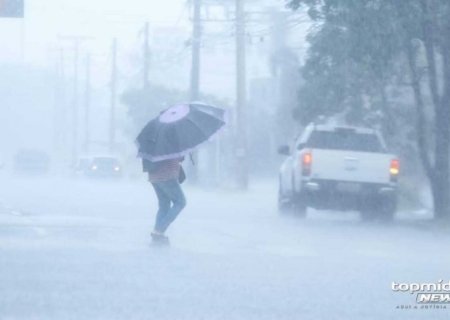 Atenção! MS está em alerta para tempestades com queda de granizo