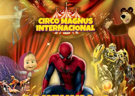 Circo Magnus Internacional Encanta Itaporã com Alegria e Emoção Durante Toda a Semana!