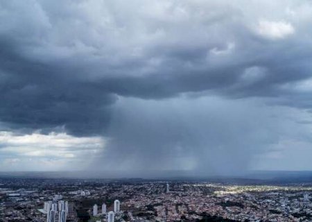 MS est&aacute; sob alerta de chuvas intensas com ventos de at&eacute; 60 km/h
