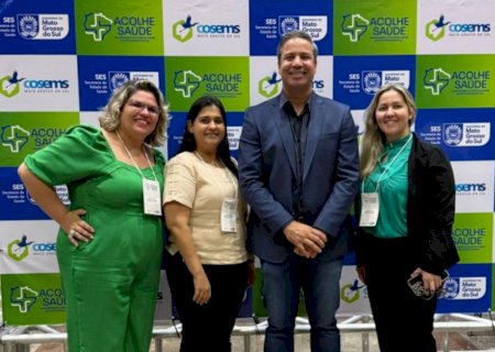 Prefeito Tiago Carbonaro participa do Acolhe Saúde 2025 em Campo Grande
