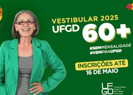 UFGD abre vestibular exclusivo para pessoas com 60 anos ou mais