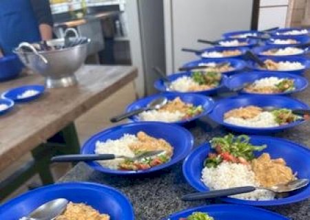 Governo Municipal garante alimentação escolar de qualidade com 92,5% de aceitação entre os estudantes