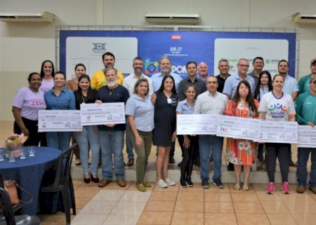 Sindicato Rural de Maracaju repassa mais de R$ 200 mil para entidades socioassistenciais do município
