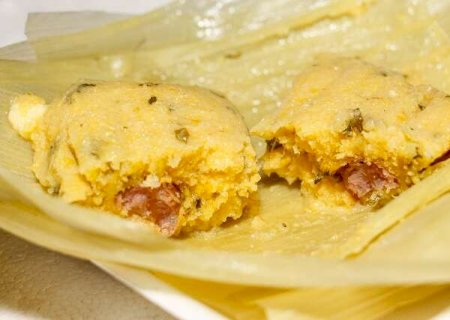 Pamonha &eacute; feita com lingui&ccedil;a, queijo e a saudade que Braz tem do Goi&aacute;s
