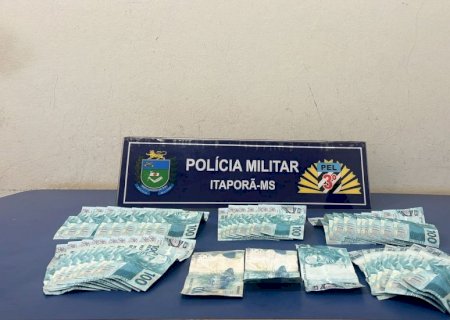 3º BPM prende homem por posse e uso de moeda falsa em Itaporã.