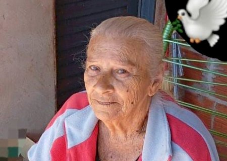 Itaporã: Luto comunicamos com pesar o falecimento da senhora Benedita Palazzin