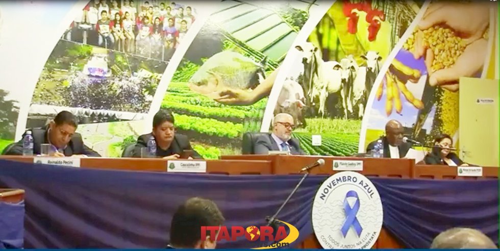 Vídeo -Decisões e debates: assista à 38ª Sessão Ordinária da Câmara Municipal de Itaporã