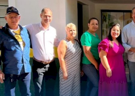 Prefeito Tiago Carbonaro homenageia conselheiros tutelares de Itaporã