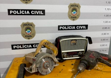 Suspeito de série de furtos é detido após mandado judicial