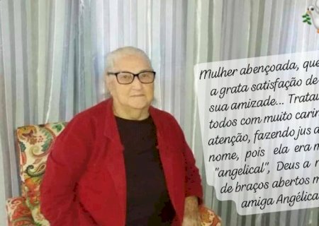 Itaporã: Luto comunicamos com pesar o falecimento da senhora  Angélica Vançan dos Santos