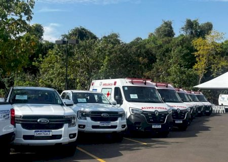 Frota renovada fortalece o SUS e avança na regionalização da saúde em Mato Grosso do Sul