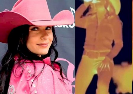 É IA? Ana Castela viraliza após suposto flagra com câmera térmica (vídeo)