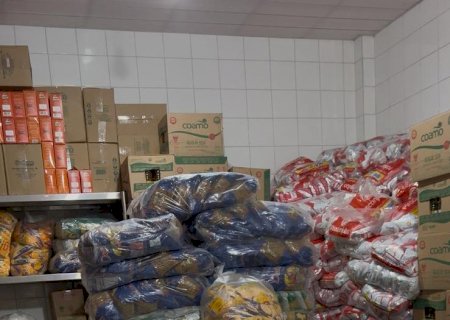 Merenda escolar está preparada para atender mais de 11 mil refeições por dia na Rede Municipal de Amambai