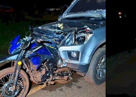 Vídeo - Empresário que atropelou motociclista tentou fugir da PRF em Dourados