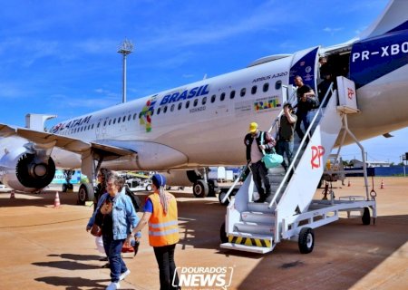Dourados passa a ter voos comerciais seis vezes por semana a partir de domingo