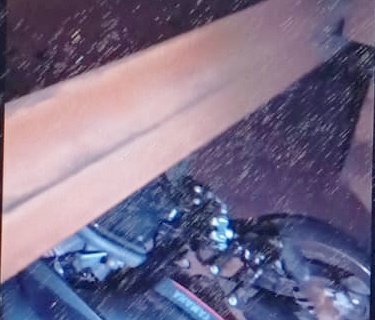 Itaporã - Motociclista fica ferido após bater em guard-rail no córrego Sardinha