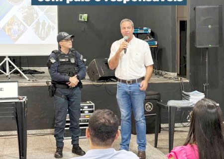 Reunião do PROERD reúne pais e responsáveis em Itaporã