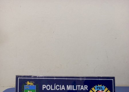 Homem que cometeu o furto ontem em Itaporã estava armado com uma faca a Polícia Militar prendeu o autor