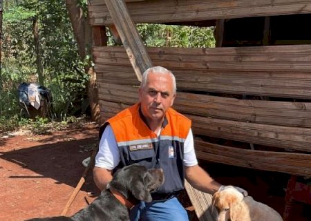Distrito de Montese - Defesa Civil e Vigilância Sanitária  de Itaporã atende denuncia de maus tratos com animais.