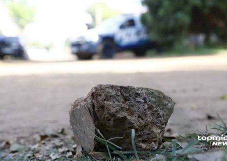 Discussão entre conhecidos termina em pedrada em Naviraí