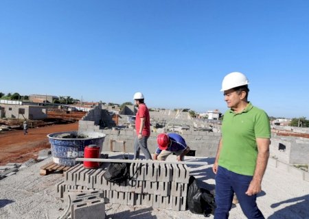 Obras de 198 moradias populares em Dourados chegam a 30% de execução