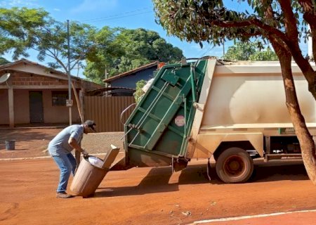 Itaporã - Coleta de lixo segue normalmente nesta quinta-feira de Corpus Christi
