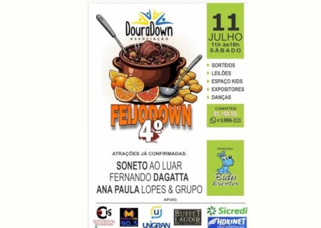 Douradown realiza 4ª edição da Feijodown em julho na Unigran
