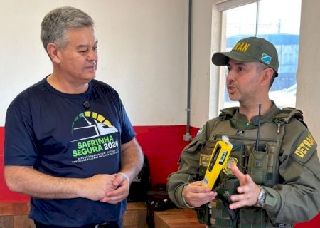 Detran-MS realiza ação educativa na operação Safrinha Segura 2026 em Dourados