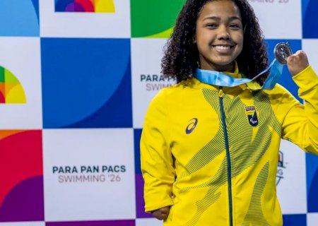 Parapan-Pacífico: nadadora Alessandra quebra recorde mundial