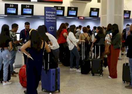 Santos Dumont opera normalmente, após 13 voos cancelados nesta sexta
