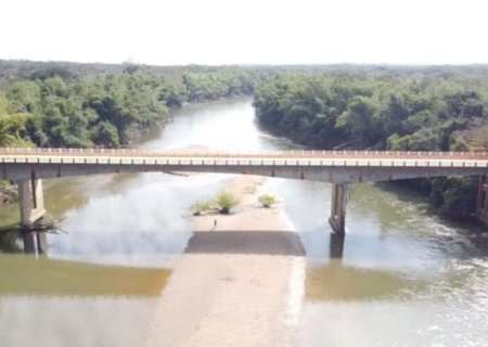 Ponte sobre o rio Miranda será interditada por 48 horas na próxima semana
