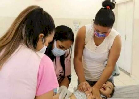 Multivacina&ccedil;&atilde;o come&ccedil;a em MS para atualizar cadernetas de crian&ccedil;as