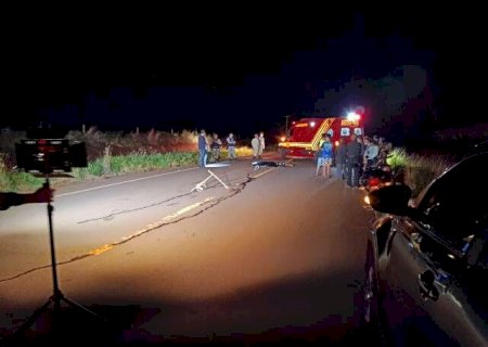 Motociclista morre atropelado por caminhão na MS-278, entre Caarapó e Fátima do Sul