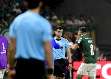 Andreas Pereira é expulso em Palmeiras x Cerro Porteño e vira desfalque na Libertadores