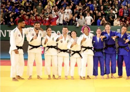 Brasil derrota Alemanha e leva título do Desafio Internacional de Judô