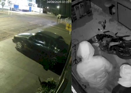 Loja é alvo do roubo da 'marcha à ré' e perde R$ 20 mil em celulares na Moreninha