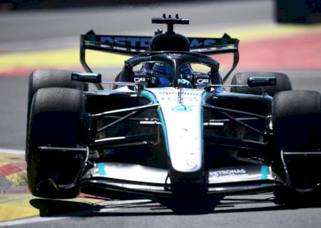 GP da Espanha: Russell lidera 1º treino livre; Bortoleto é 11º
