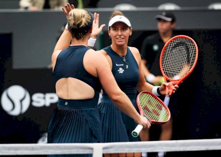 Stefani e Dabrowski vencem americanas após paralisação e são campeãs do SP Open