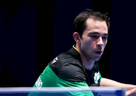 Calderano crava 2ª vitória e avança às quartas do WTT Champions Macau