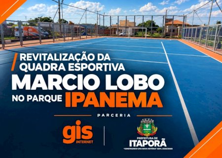 Reinauguração da quadra do Ipanema terá brinquedos grátis e torneio de vôlei