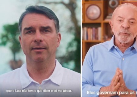 Flávio Bolsonaro e Lula focam em preço dos alimentos na propaganda