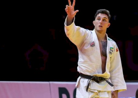 Guilherme Schimidt é ouro e país fecha Grand Slam de judô com 3 pódios