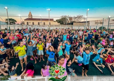 Itaporã: Festa do Sementes do Bem reúne 1.500 pessoas na Grande COHAB e movimenta comércio local
