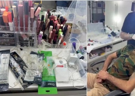 Falso dentista é preso ao colocar facetas em salão de beleza em MS