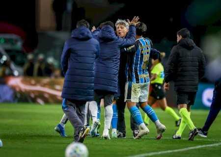 Renato fala em alívio em vitória do Grêmio sobre o Coritiba e lembra véspera do jogo: "Perdi o sono"