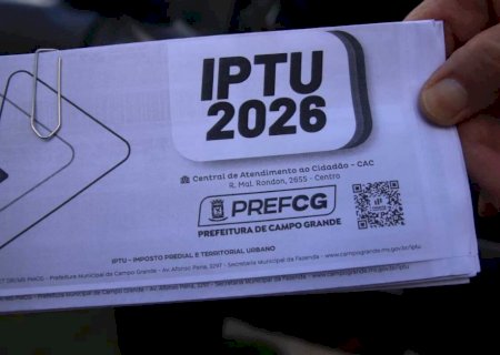 IPTU mais caro gera calote em massa e prefeitura recebe metade da meta prevista em Campo Grande