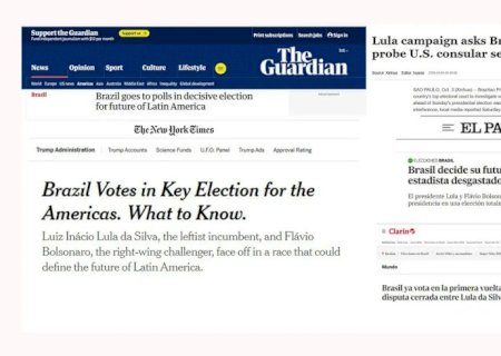 Jornais dizem que voto no Brasil define geopolítica na América Latina