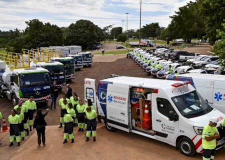 Com ambulância elétrica nova, frota com 56 veículos assume o socorro na Rota da Celulose
